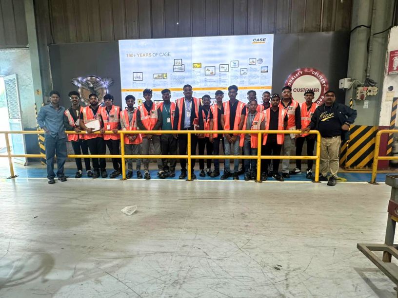 Industrial-visit-Case New Holland