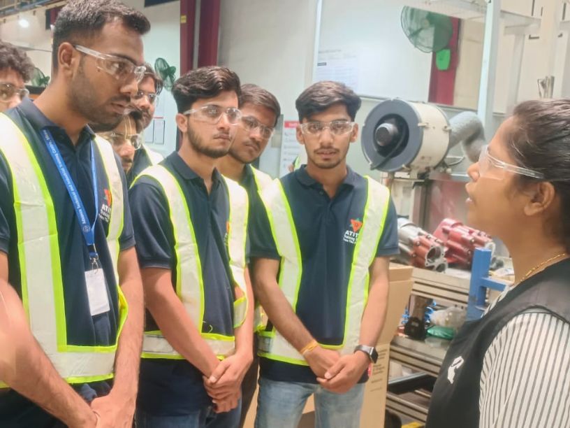 Industrial-visit-TATA CUMMINS