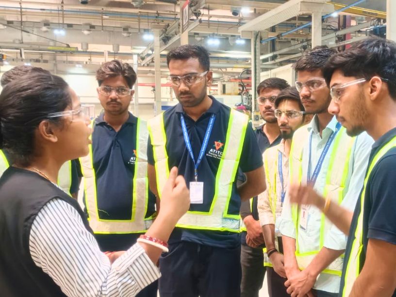 Industrial-visit-TATA CUMMINS