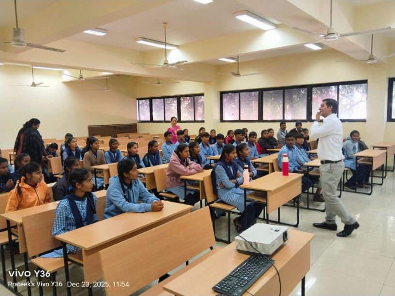 Govt. HS School Visit Jamli